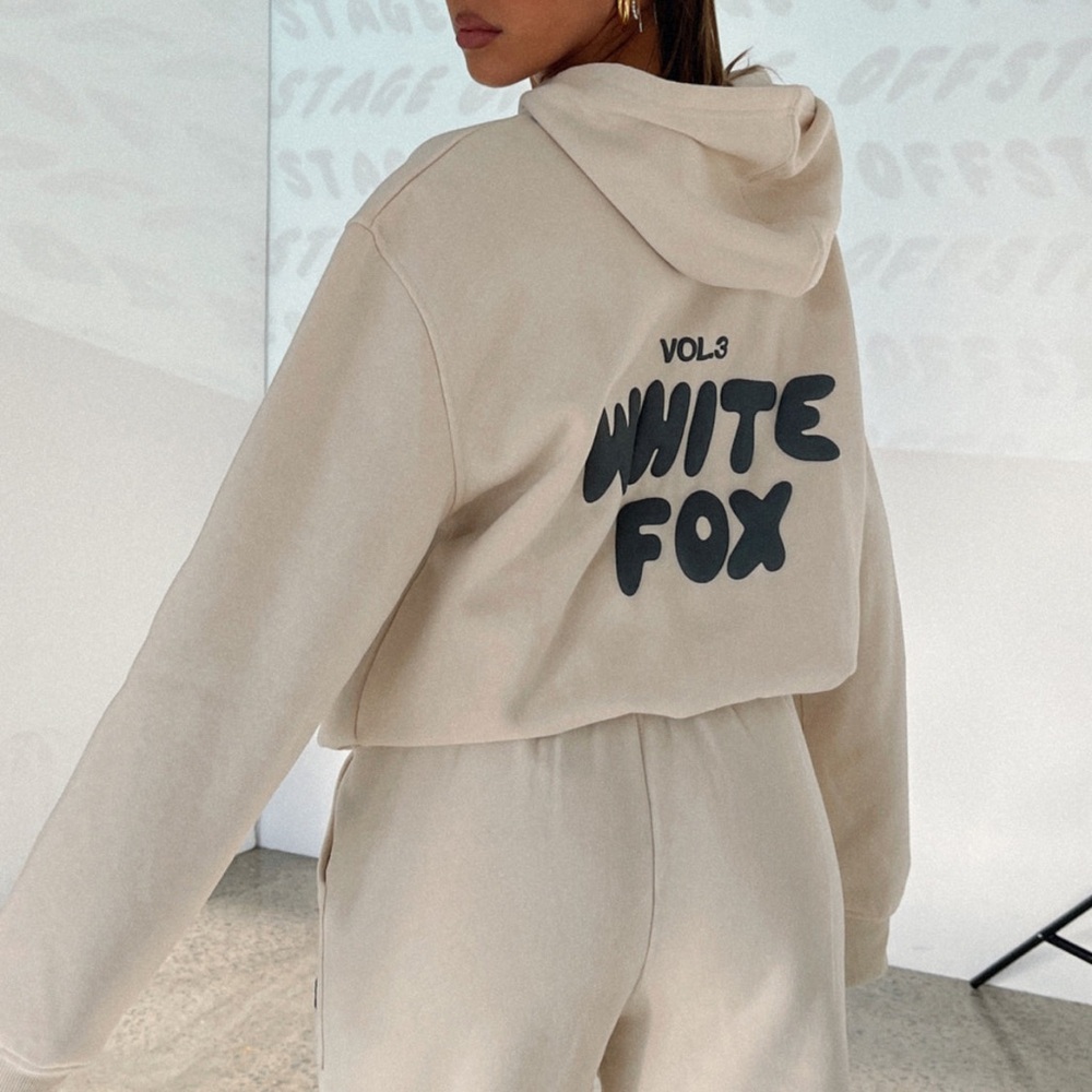White Fox Boutique Offstage Hoodie Pebble